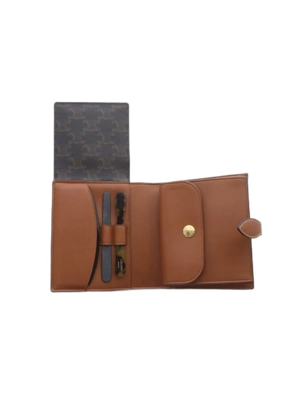Celine Travel Kit Brown